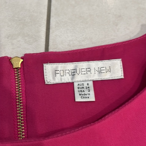 Forever New pink skater dress - Picture 2 of 2